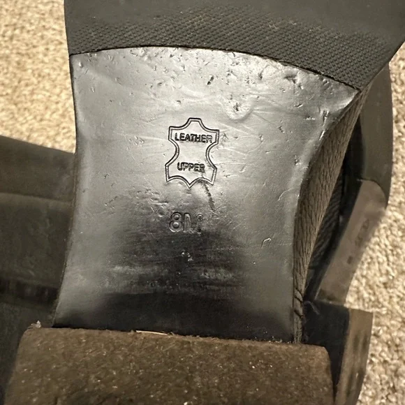 Tory Burch black leather boots - Picture 5 of 5